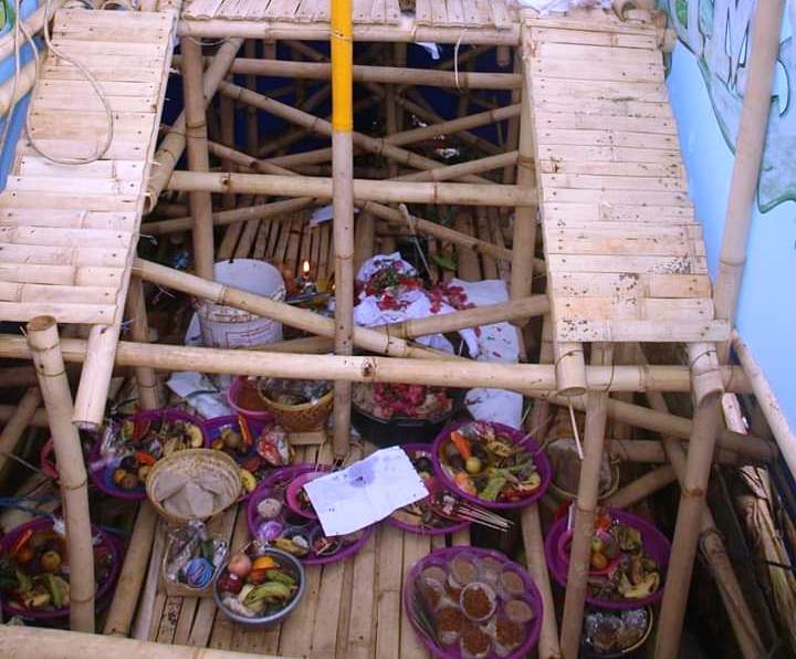 Mengenal Tradisi Buang Ancak Sebagai Ritual Leluhur di Kepri