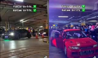 Keren, Aksi Mirip Tokyo Drift Viral di Kota Batam