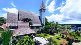 Gereja Pertama di Tanjungpinang, Hati Santa Maria Tak Bernoda