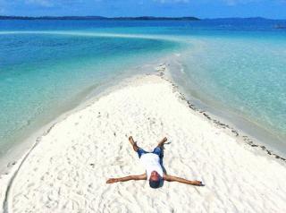 Melihat Penampakan Terumbu Karang di Lautan Pulau Mubut Batam