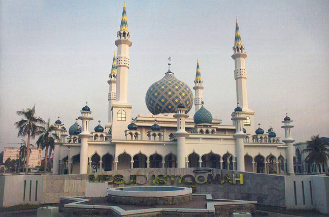 Megahnya Masjid Istiqomah, Ikonnya Kabupaten Bengkalis