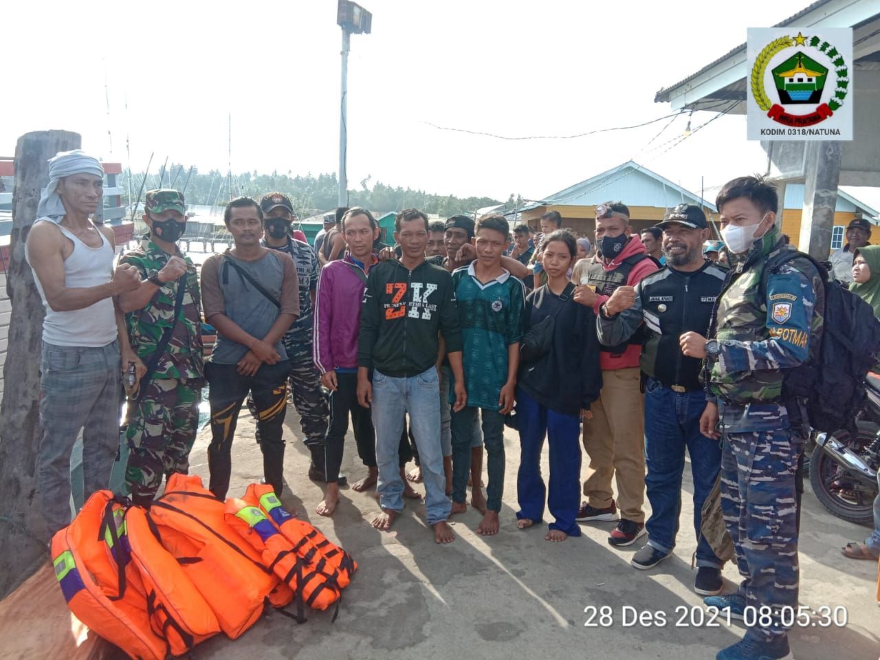 Kapal Berbendera Malaysia Sempat Bantu Korban Kapal Tenggelam di Natuna 