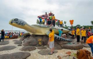 Ada Patung Dewa Sheng Dijun Terbesar se-Asia Tenggara di Bintan Lho