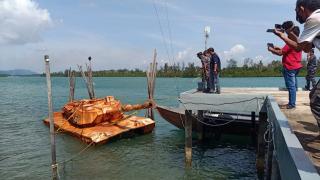 Tank yang Ditemukan di Perairan Bintan Akan Diteliti oleh Timsus