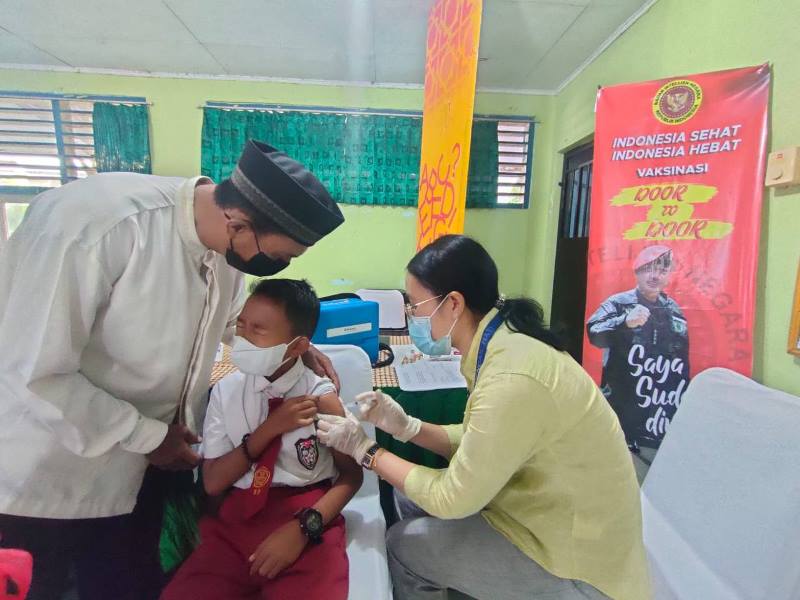 Realisasi Vaksin Anak di Karimun Sudah Lebih dari 50 Persen