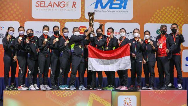 Tim Putri Indonesia Akhiri Paceklik Gelar Bergengsi Usai Juara BATC 2022