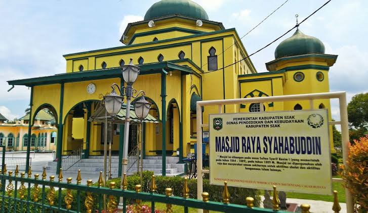 Menelusuri Majid Raya Syahabuddin Siak yang Dibangun Sebelum Kemerdekaan RI