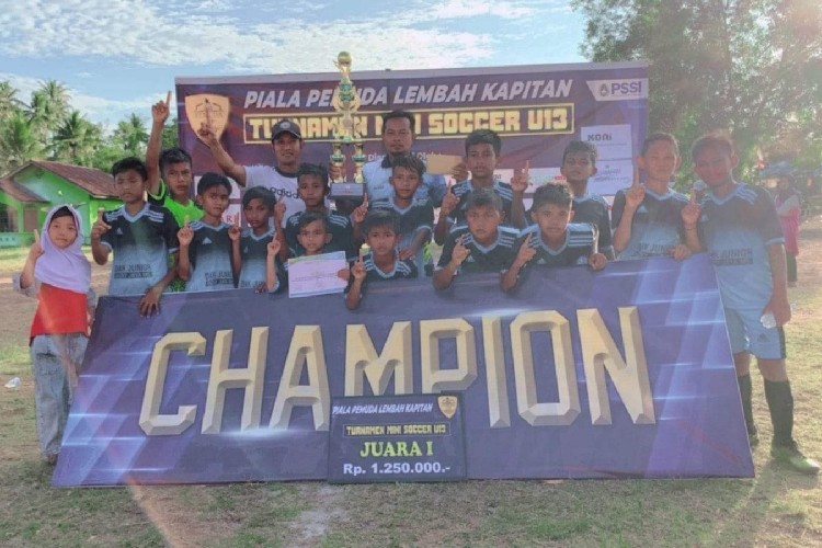 PS Daik Junior Juara Piala Pemuda Lembah Kapitan U-13 2022