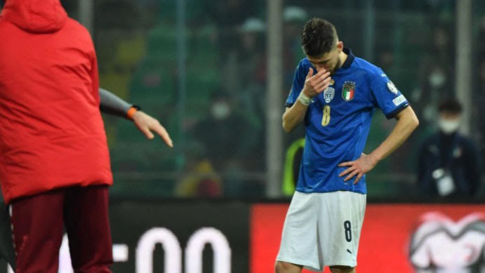 Italia Gagal ke Piala Dunia 2022, Jorginho Dihantui Kegagalan Penalti