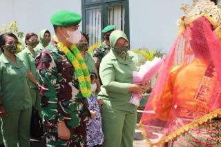 Kodim 0318/Natuna Sambut Dandim Baru Letkol Hasbul Hasyiek Lubis