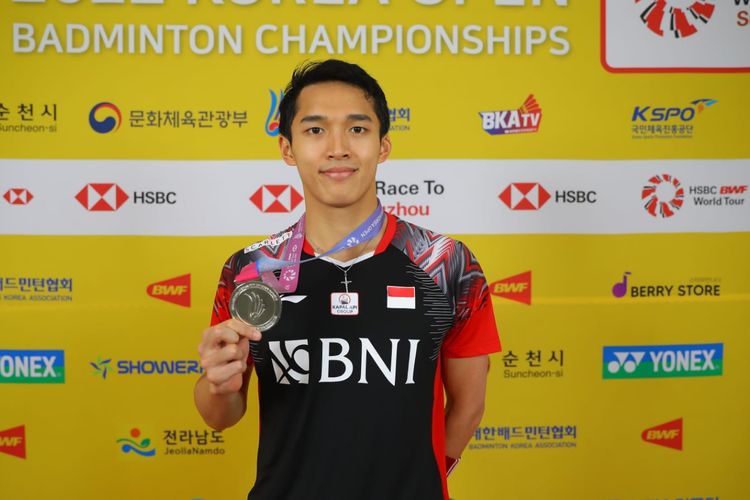 Jonatan Christie Tak Percaya Gagal Juara Korea Open 2022