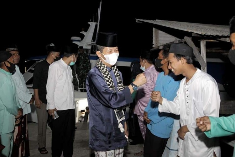 Safari Ramadan Keliling Pulau, Amsakar Janji Pembangunan Hinterland