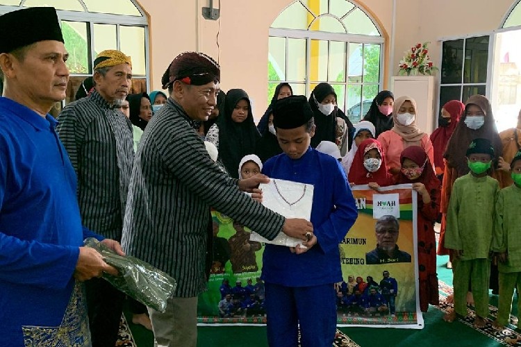 Berkah Ramadan, DPD Among Mitro Santuni Anak Yatim di Karimun