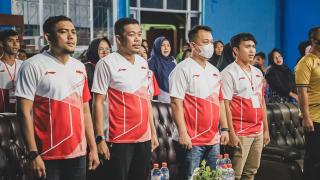 Turnamen Bulutangkis Merah Putih Cup I 2022 di Lingga Resmi Digelar