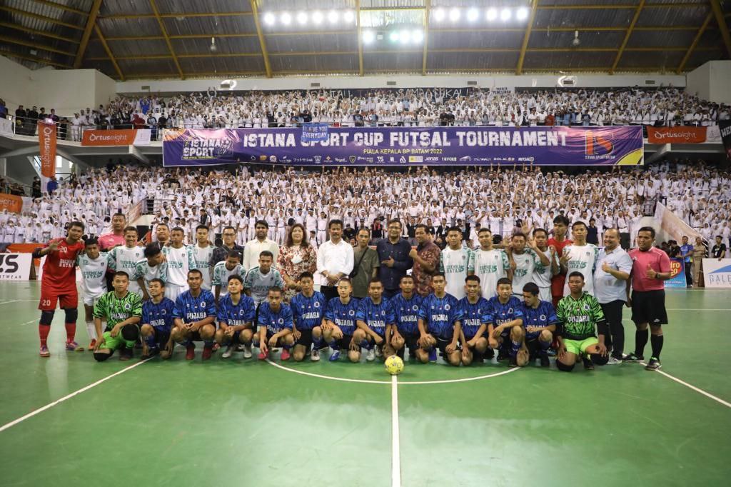 Atmosfer Kemeriahan pada Istana Sport Cup Futsal Turnamen Piala Kepala BP Batam 2022