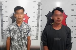 Nekat Curi iPhone di Parkiran Swalayan Tanjungpinang, Dua Pemuda Ditangkap