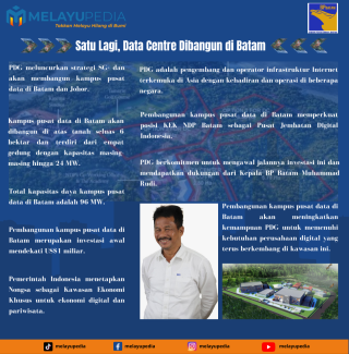 INFOGRAFIS: Satu Lagi, Data Centre Dibangun di Batam