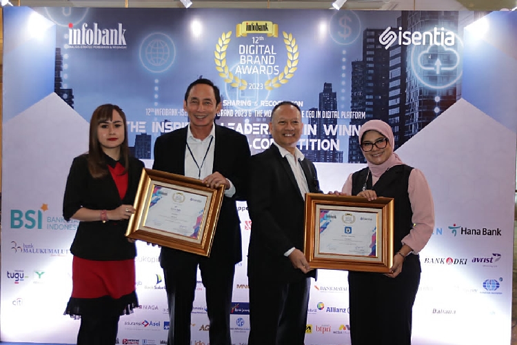 bank bjb Borong 8 Penghargaan di 12th Infobank Digital Brand Recognition 2023