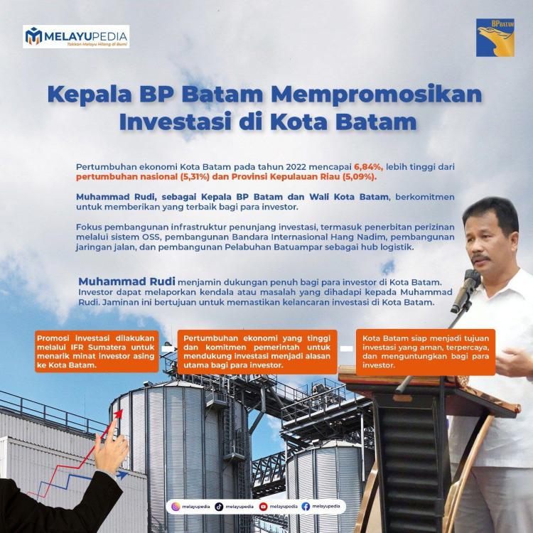 INFOGRAFIS: Kepala BP Batam Promosikan Investasi di Kota Batam