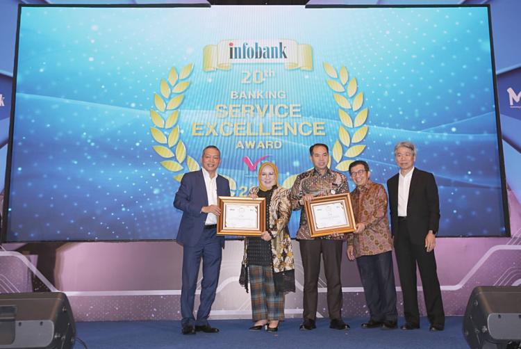 Miliki Layanan Perbankan Prioritas Handal, bank bjb Raih Tiga Penghargaan di Infobank-MRI Banking Service Excellence Recognition 2023