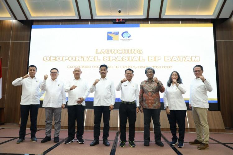 Peluncuran Geoportal Spasial oleh BIG dan BP Batam