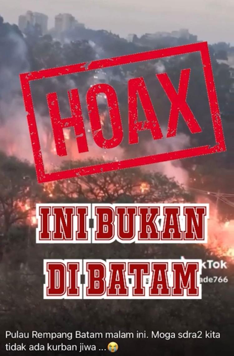 BP Batam Memastikan Video Unjuk Rasa yang Heboh di Kota Batam adalah Hoaks