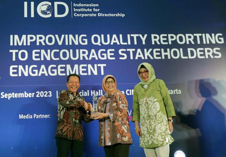 bank bjb Raih Top 50 Emiten di 14th IICD Corporate Governance Award 2023