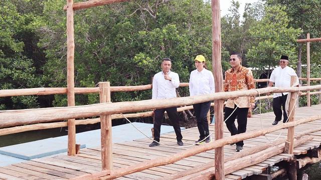 Cen Sui Lan Upayakan Bangun Jembatan Permanen Sei Lepan di Bintan Lewat Inpres Jalan Daerah 2024
