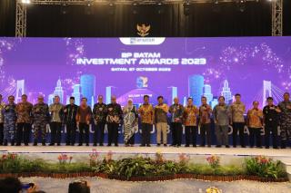 Penyelenggaraan Investment Award Mendapat Apresiasi dari Kepala BP Batam