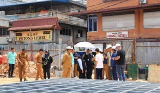 Akau Potong Lembu Tanjungpinang Hampir Rampung, Masjid Al Muhajirin Jadi Dua Lantai