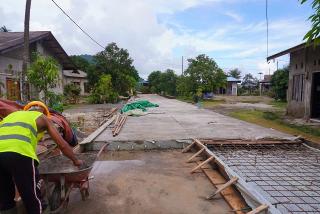 Cen Sui Lan Bawa Perubahan, Jalan Penghubung di Jemaja Anambas Kini Mulus