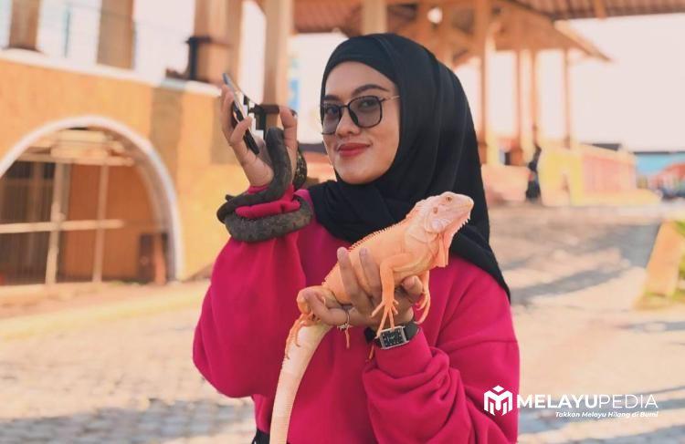 Komunitas Reptil Karimun Edukasi Warga Tentang Hewan Reptil Selama Bulan Ramadan