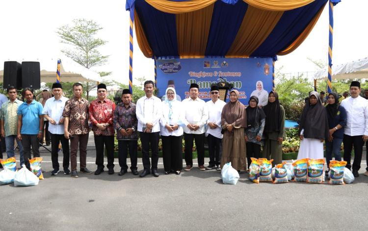 BP Batam Peduli, Ribuan Paket Sembako dan Santunan Anak Yatim Disalurkan