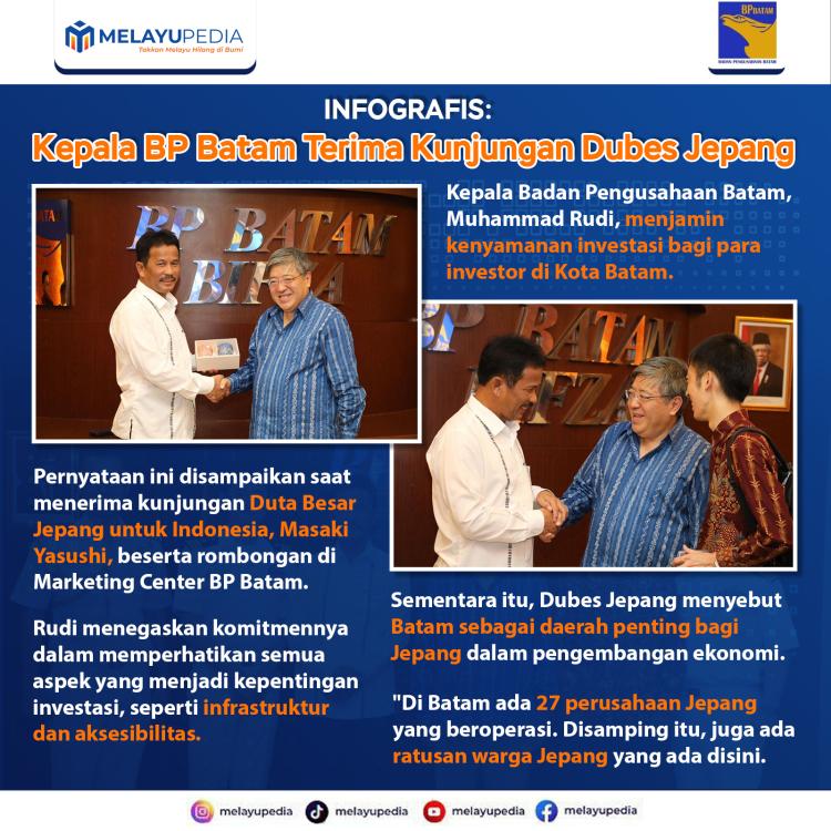 INFOGRAFIS: Kepala BP Batam Terima Kunjungan Dubes Jepang