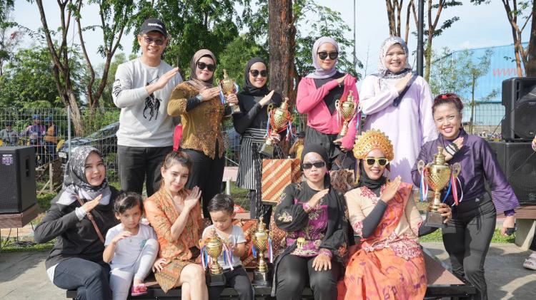 Ramai Peminat, Pound Fit Taman Kolam Sekupang Sukses Terselenggara