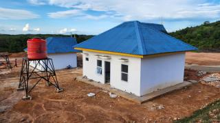 Update Pengerjaan 4 Rumah Contoh di Tanjung Banon
