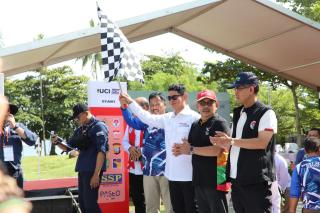 Kepala BP Batam Muhammad Rudi Buka Kejurnas Road Race and Mountain Bike 2024