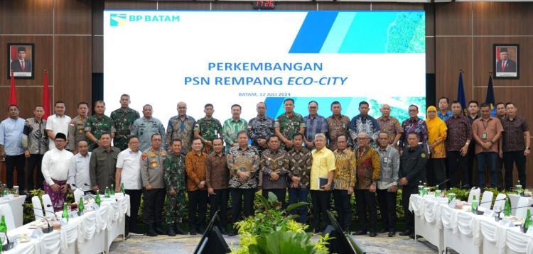 Komitmen Wujudkan PSN Rempang Eco-City, BP Batam Gelar Rakor dengan Menko Perekonomian RI