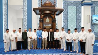 Resmi Dibuka Kembali, Perayaan Maulid Nabi Digelar di Masjid Agung Raja Hamidah Kota Batam