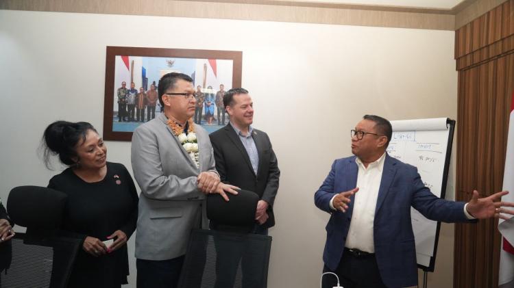 Didepan Pemerintah Amerika Serikat, Fary Francis Tegaskan Komitmen Prabowo Jadikan Batam Tujuan Investasi Dunia