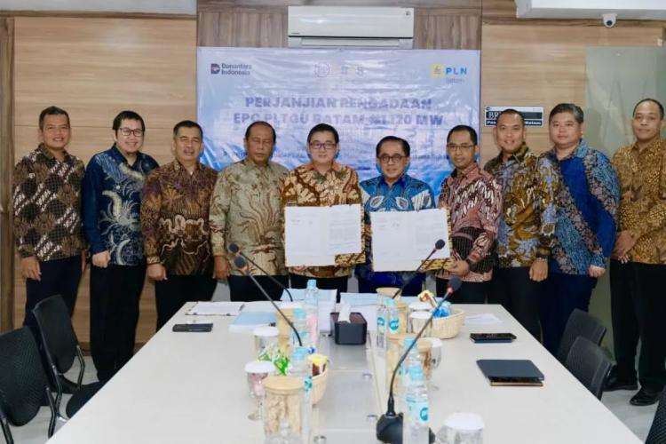 PLN Batam Teken Kontrak EPC PLTGU 120 MW, Dorong Energi Bersih dan Berkelanjutan di Kepulauan Riau