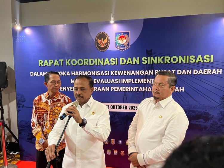 Kemenko Polhukam dan Kemendagri Gelar Rakor di Batam, Bahas Revisi UU Pemda